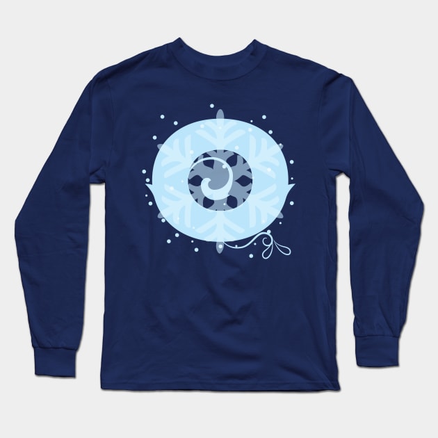 winter Letter O Long Sleeve T-Shirt by emma17